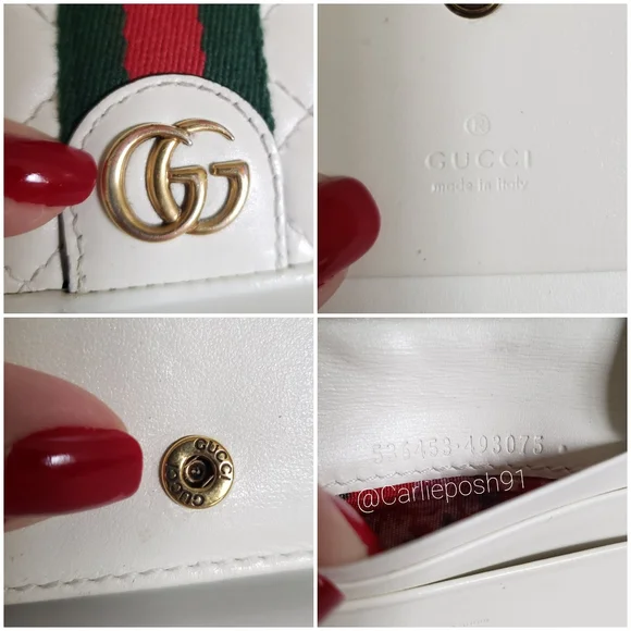 Authentic Pre-owned Gucci Quilted Trapuntata Compact Wallet - Picture 13 of 14